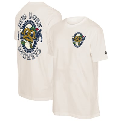 New York Yankees New Era Oktoberfest T-Shirt - Natural